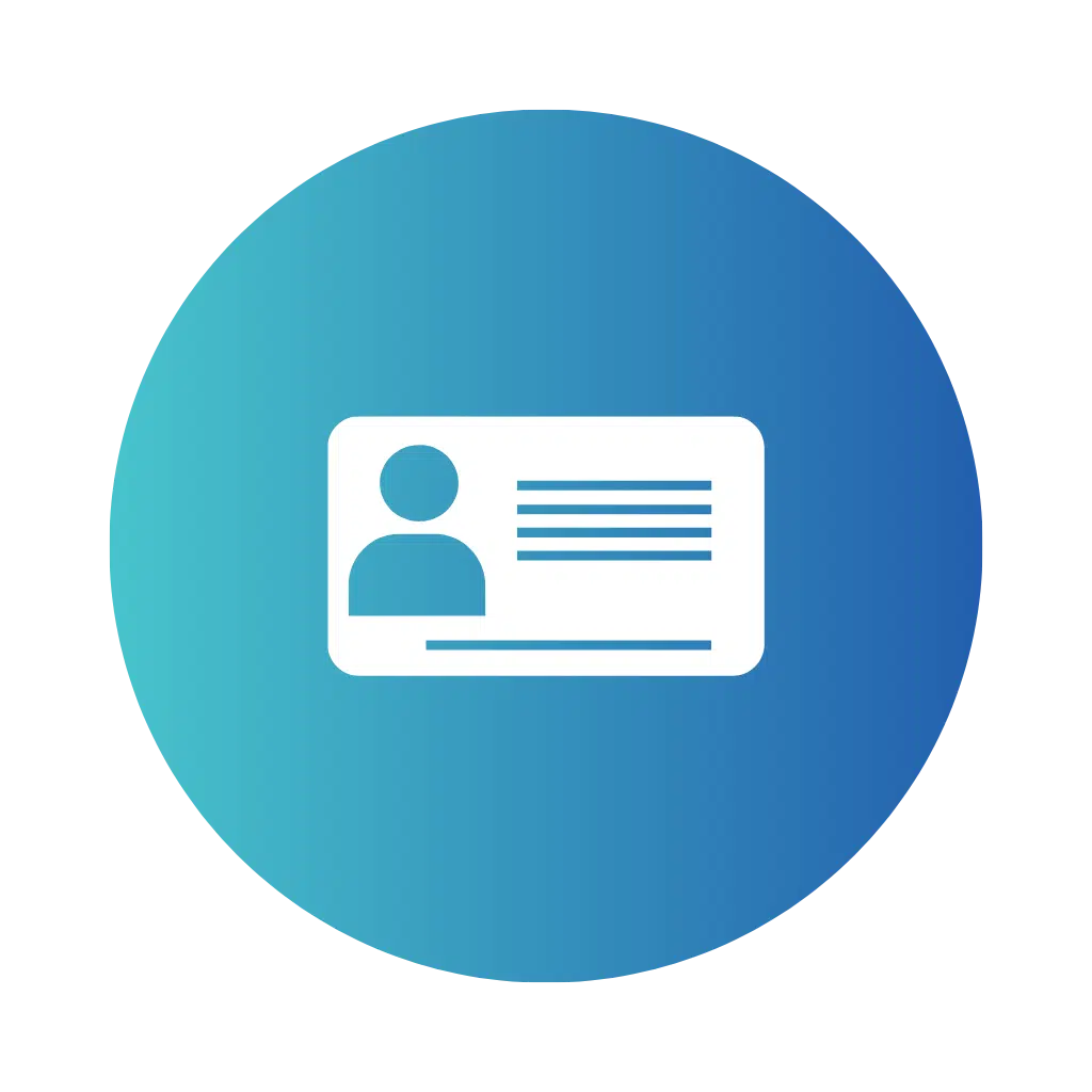 Ícone representando informações de clientes dentro do CRM da NexaTalk